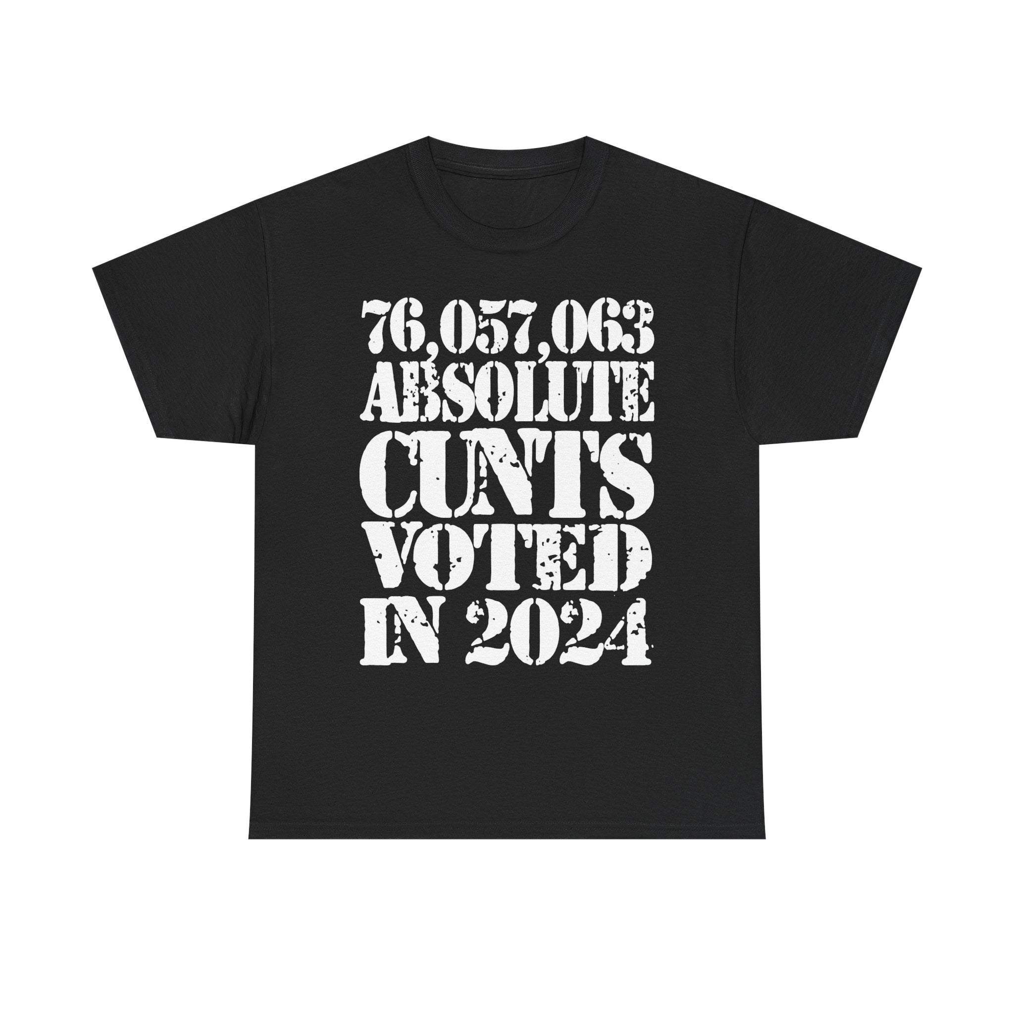 76.1 MILLION ABSOLUTE CUNTS VOTED IN 2024 - Heavy Cotton
