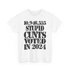 10.9 MILLION STUPID CUNTS VOTED IN 2024 - Heavy Cotton