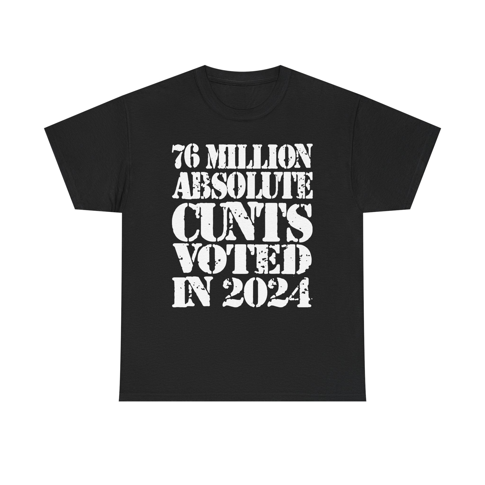 76 MILLION ABSOLUTE CUNTS VOTED IN 2024 - Heavy Cotton