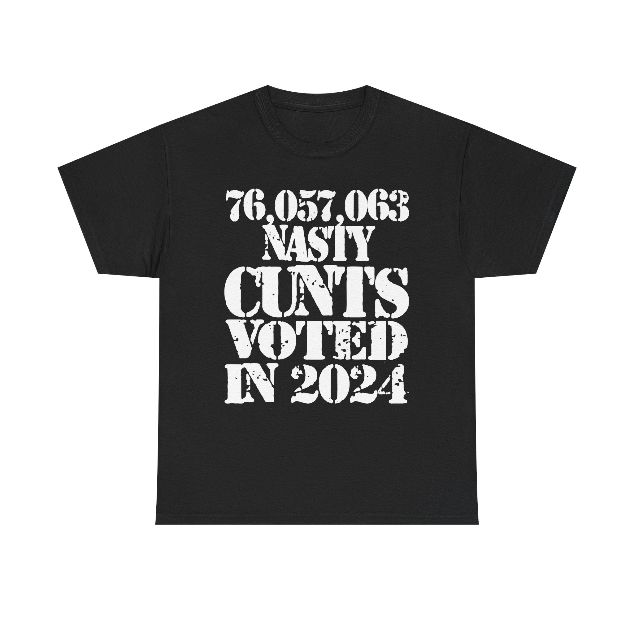 76.1 MILLION NASTY CUNTS VOTED IN 2024 - Heavy Cotton