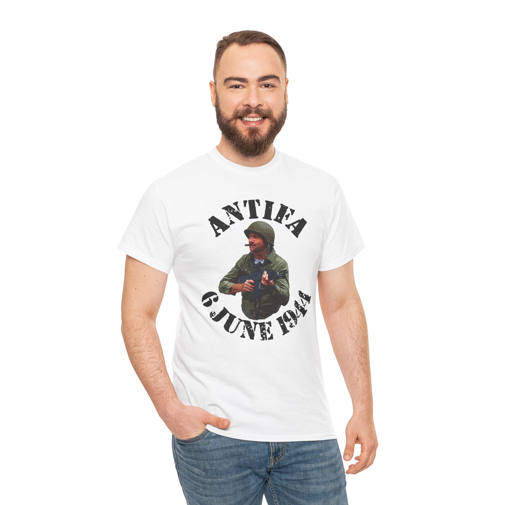 ANTIFA - RED DATES - Heavy Cotton