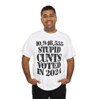 10.9 MILLION STUPID CUNTS VOTED IN 2024 - Heavy Cotton