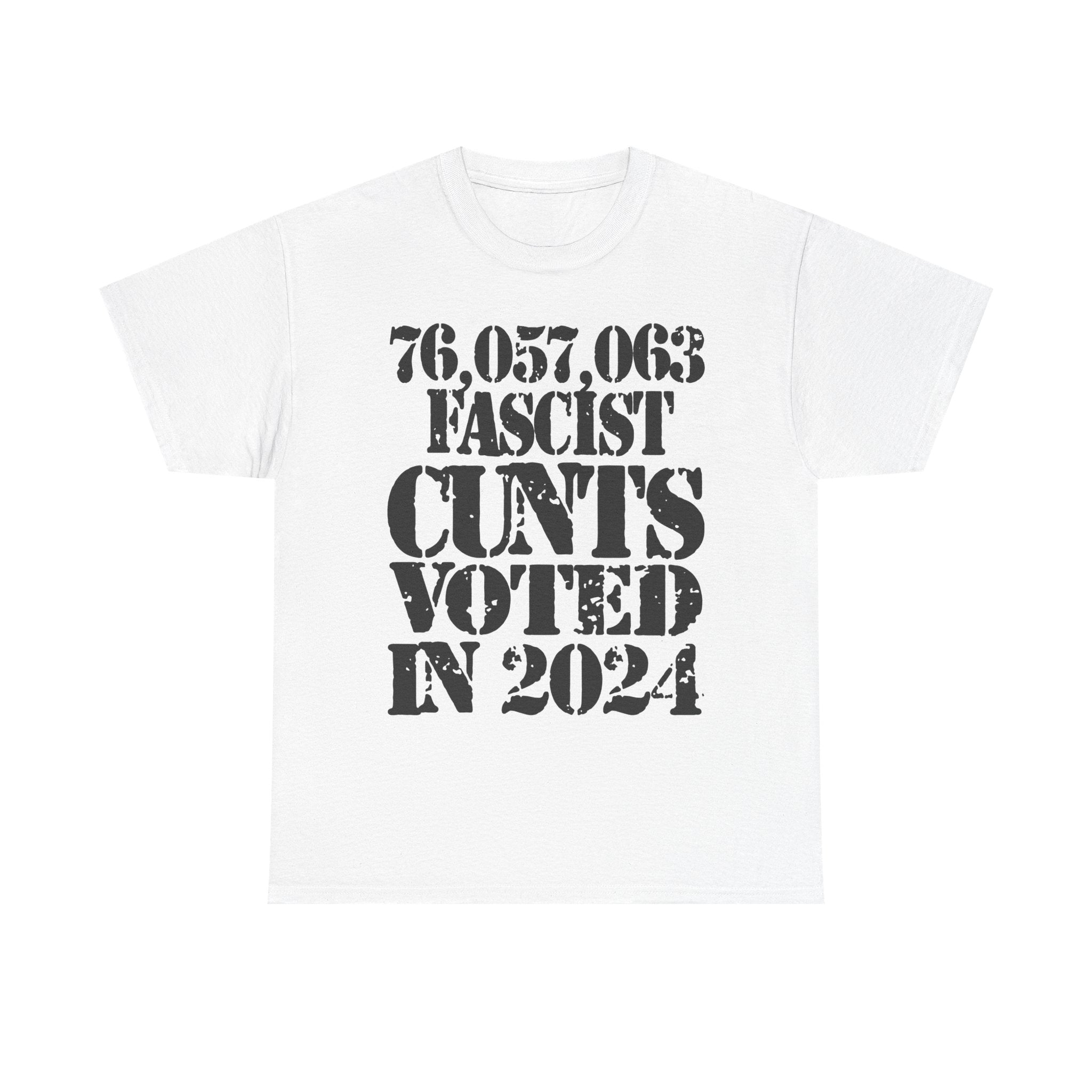 76.1 MILLION FASCIST CUNTS VOTED IN 2024 - Heavy Cotton