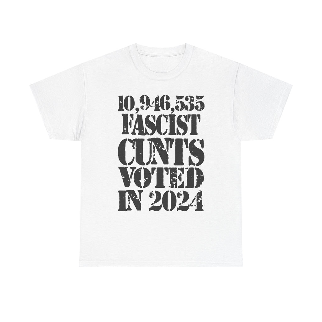10.9 MILLION FASCIST CUNTS VOTED IN 2024 - Heavy Cotton