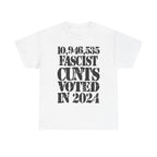 10.9 MILLION FASCIST CUNTS VOTED IN 2024 - Heavy Cotton