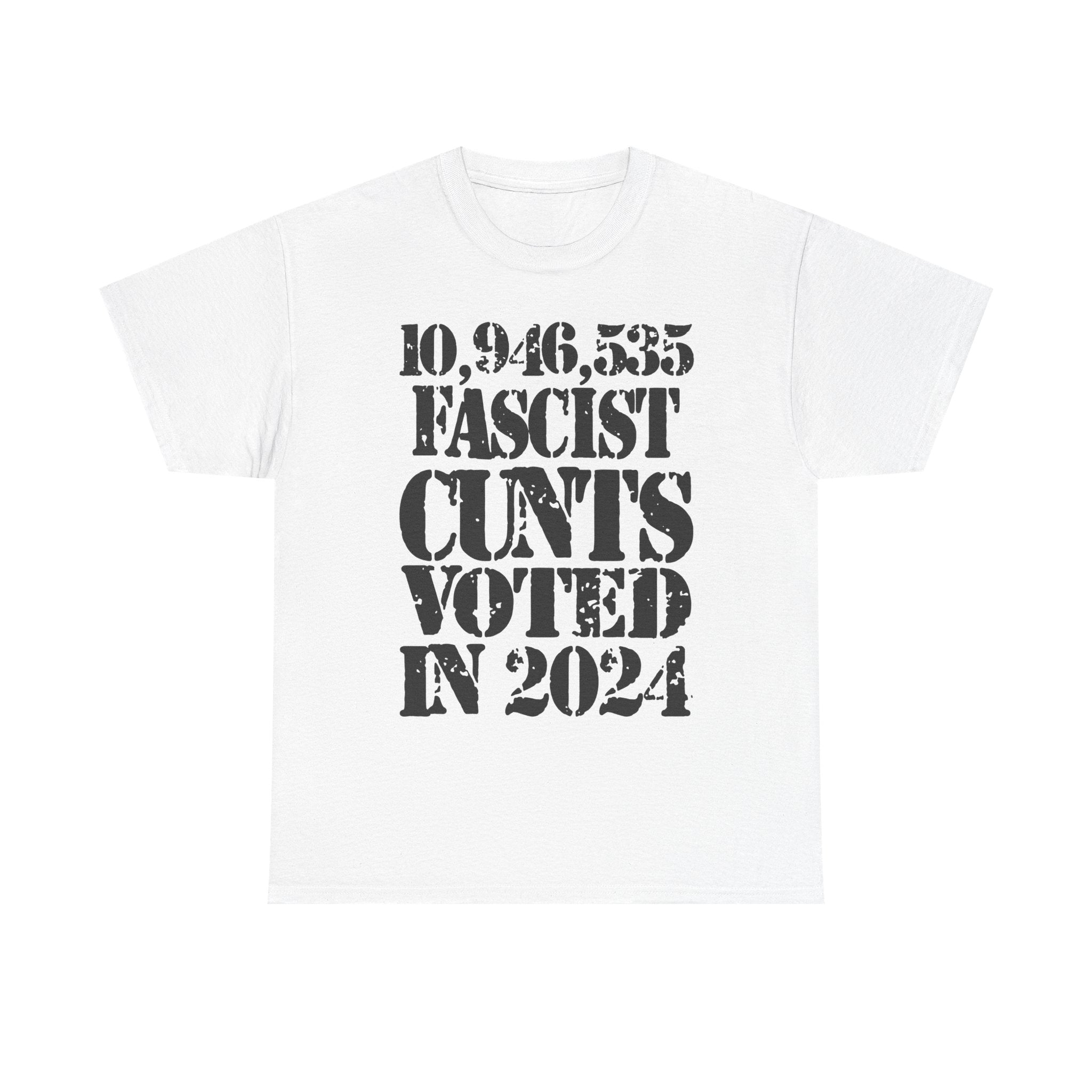 10.9 MILLION FASCIST CUNTS VOTED IN 2024 - Heavy Cotton