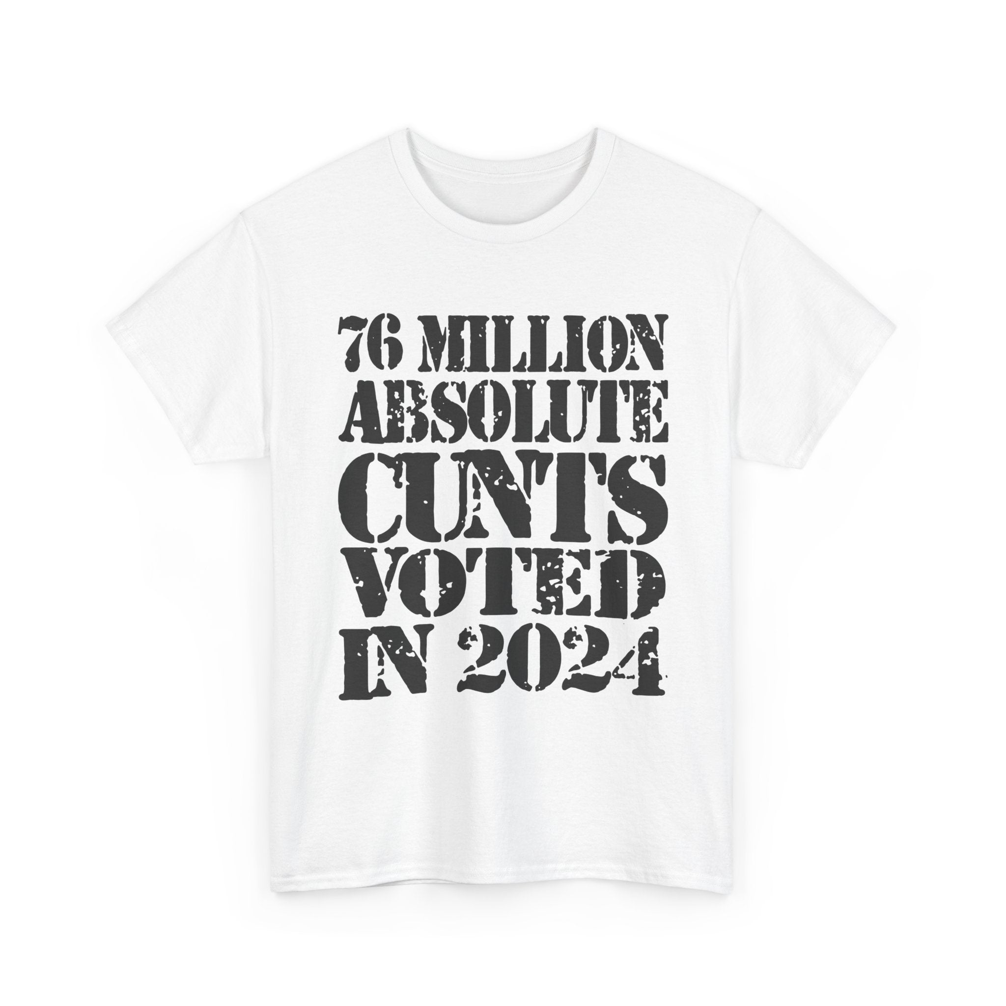 76 MILLION ABSOLUTE CUNTS VOTED IN 2024 - Heavy Cotton
