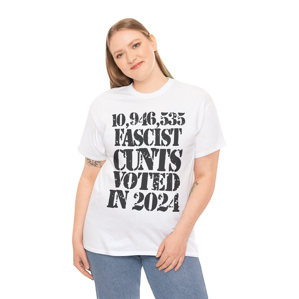 10.9 MILLION FASCIST CUNTS VOTED IN 2024 - Heavy Cotton