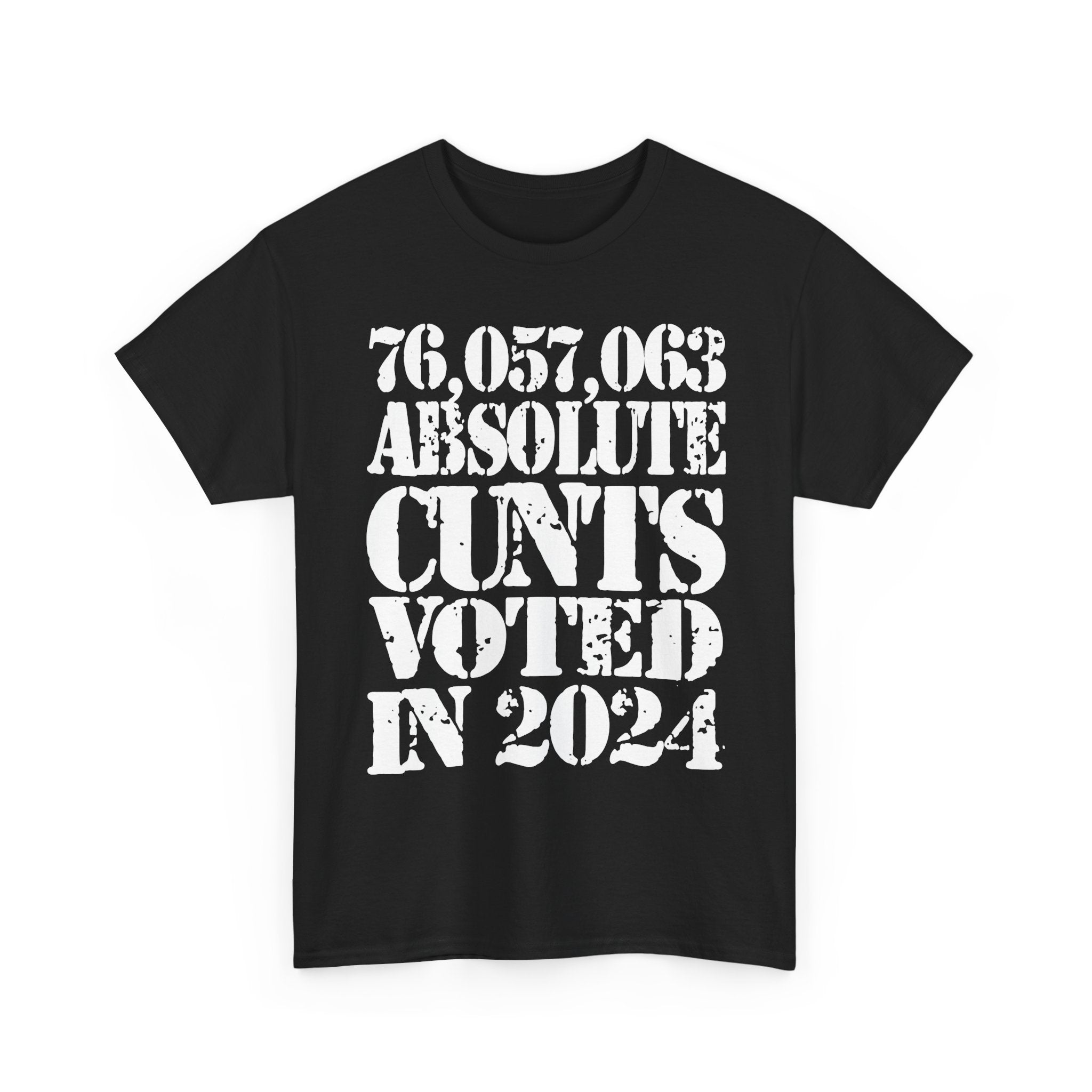 76.1 MILLION ABSOLUTE CUNTS VOTED IN 2024 - Heavy Cotton
