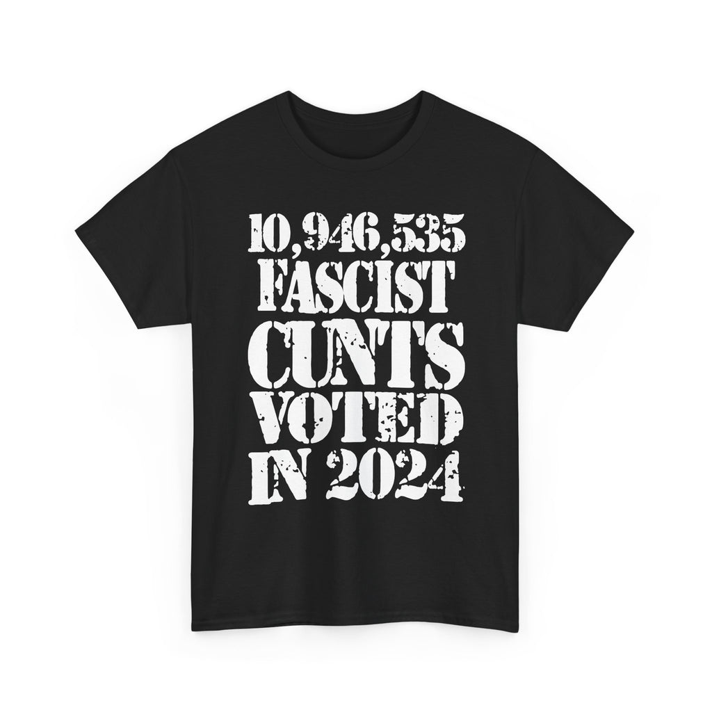 10.9 MILLION FASCIST CUNTS VOTED IN 2024 - Heavy Cotton