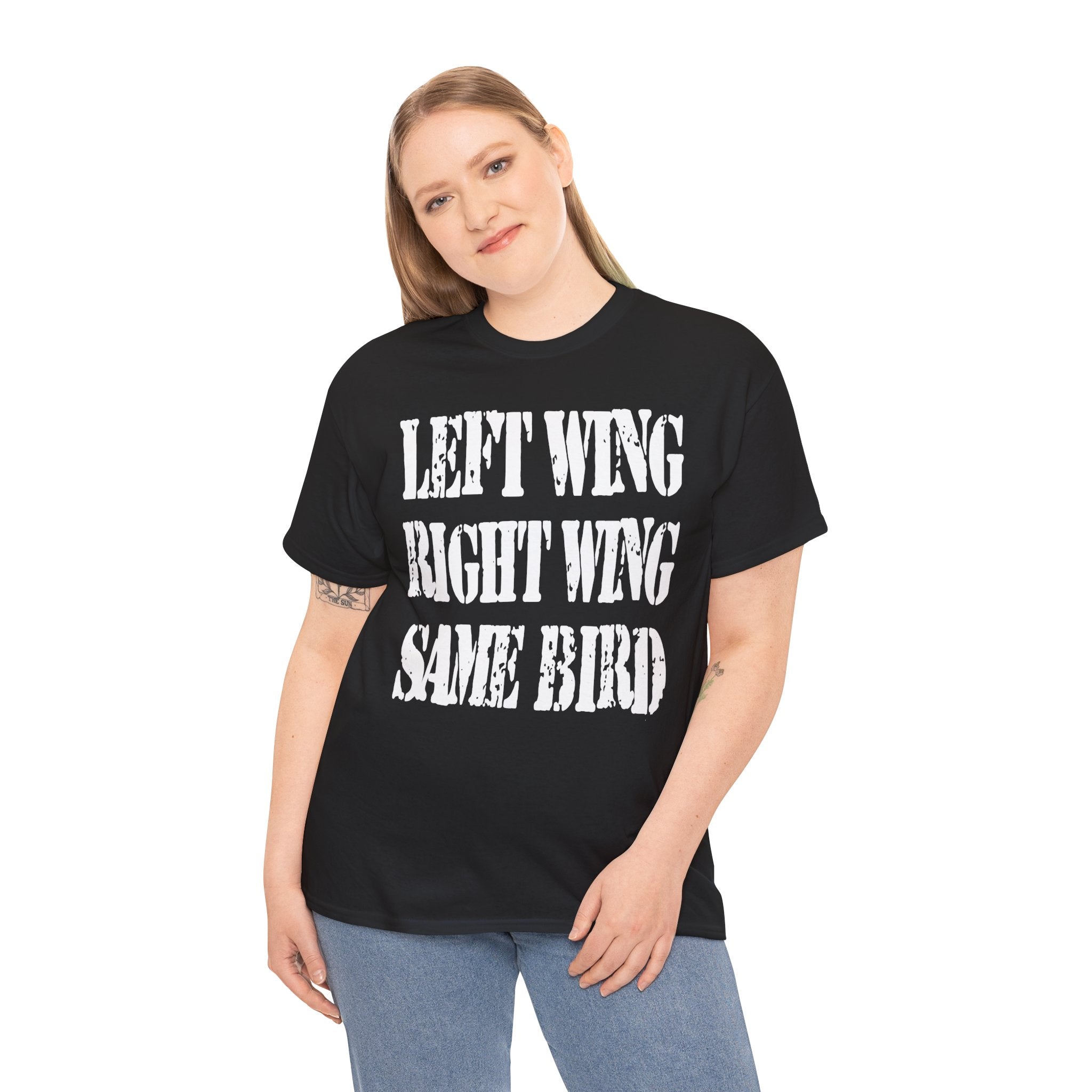 LEFT WING RIGHT WING SAME BIRD - Heavy Cotton