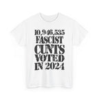 10.9 MILLION FASCIST CUNTS VOTED IN 2024 - Heavy Cotton