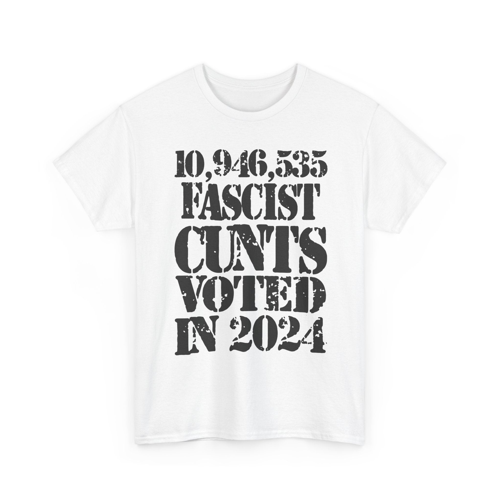 10.9 MILLION FASCIST CUNTS VOTED IN 2024 - Heavy Cotton