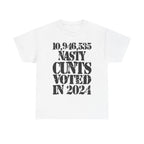 10.9 MILLION NASTY CUNTS VOTED IN 2024 - Heavy Cotton