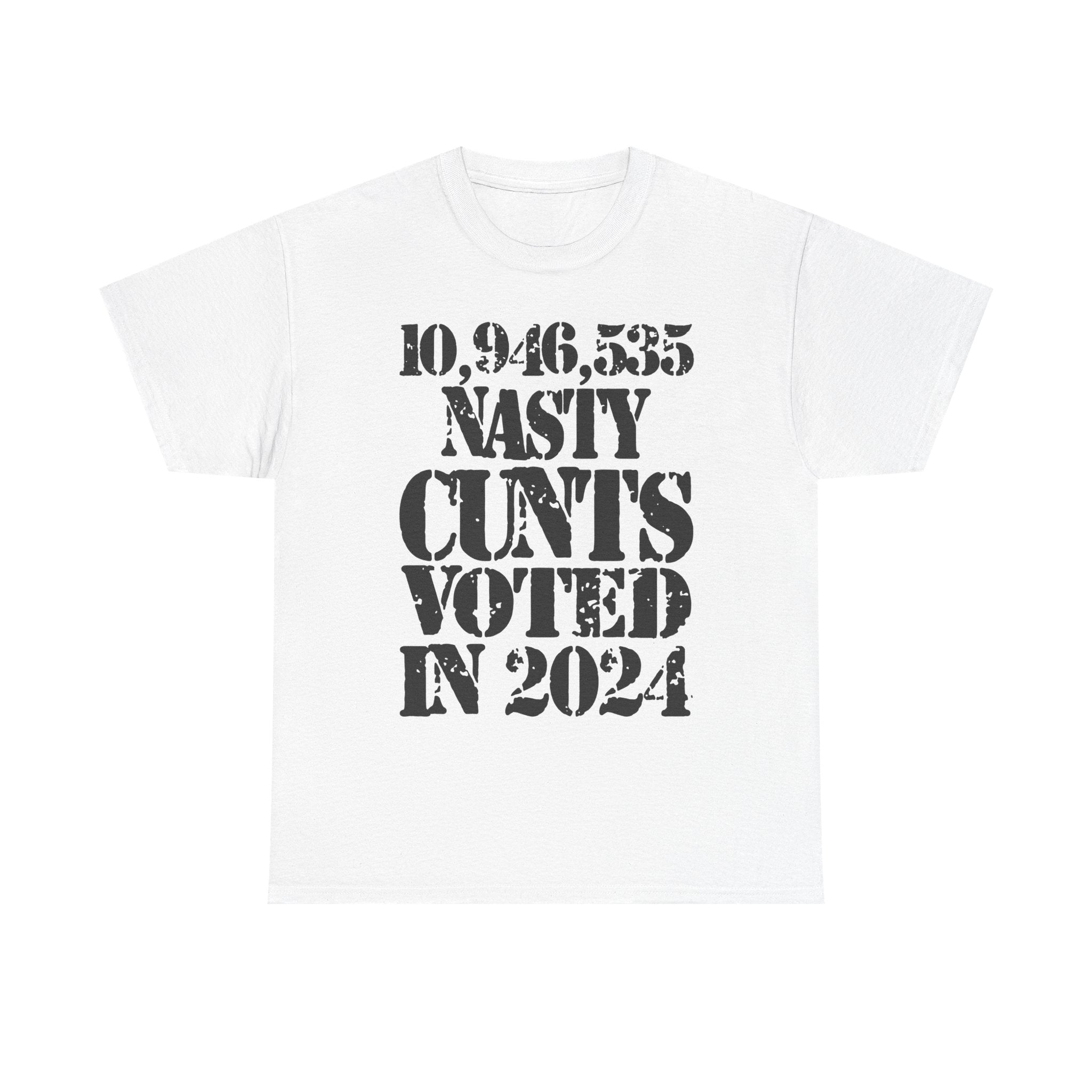 10.9 MILLION NASTY CUNTS VOTED IN 2024 - Heavy Cotton