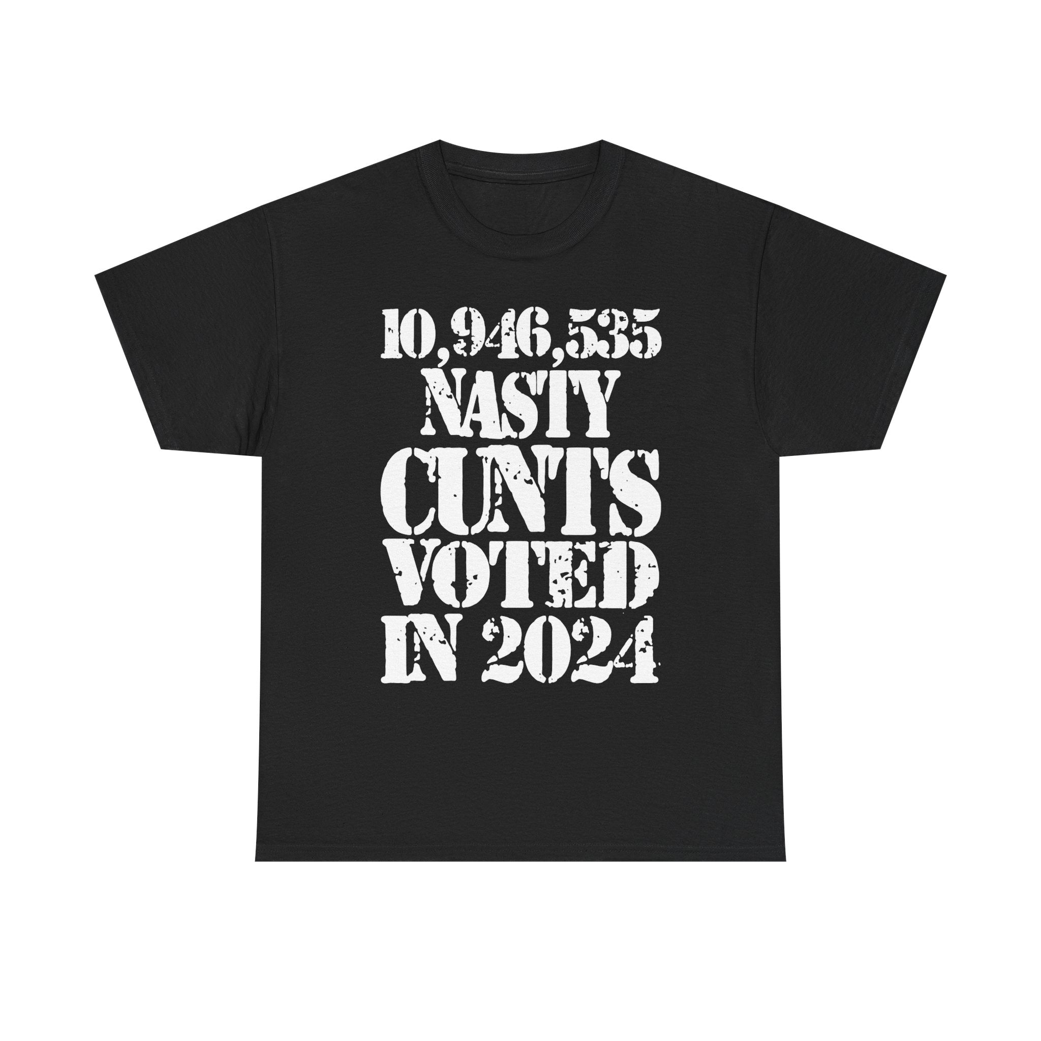 10.9 MILLION NASTY CUNTS VOTED IN 2024 - Heavy Cotton