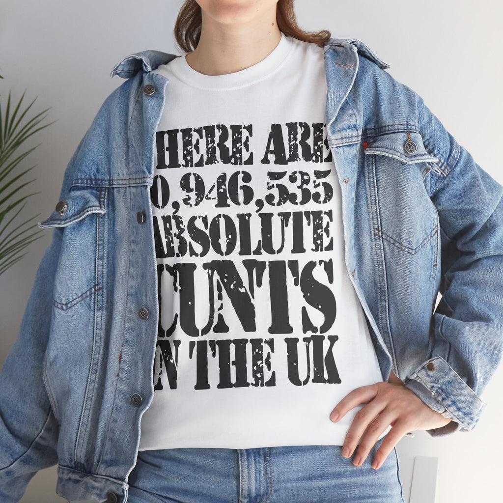 10.9 MILLION ABSOLUTE CUNTS IN THE UK- Heavy Cotton