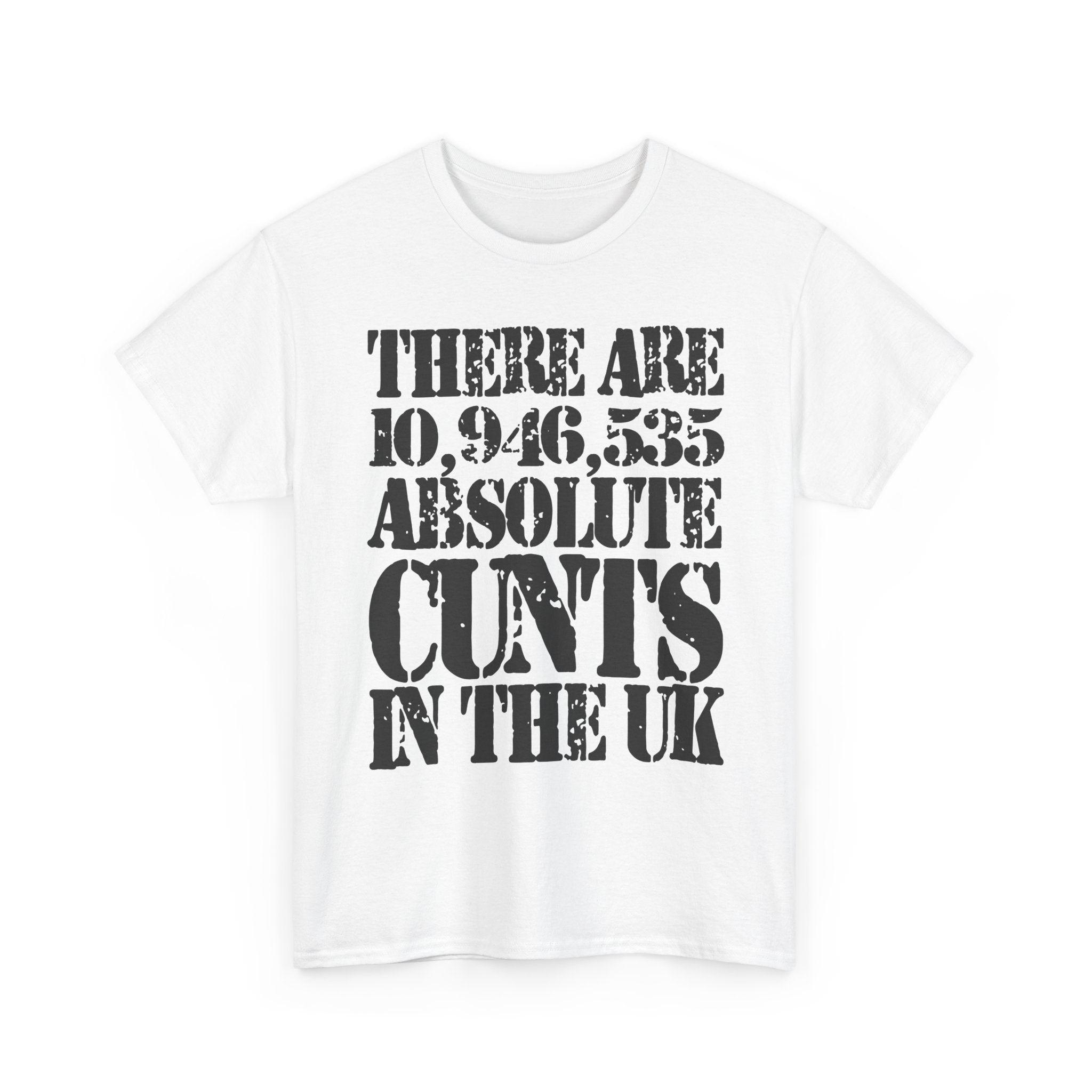 10.9 MILLION ABSOLUTE CUNTS IN THE UK- Heavy Cotton