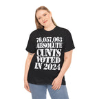 76.1 MILLION ABSOLUTE CUNTS VOTED IN 2024 - Heavy Cotton