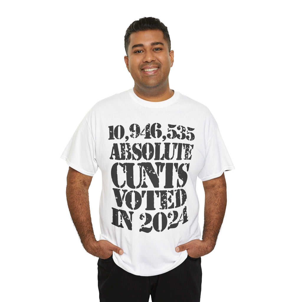 10.9 MILLION ABSOLUTE CUNTS VOTED IN 2024 - Heavy Cotton