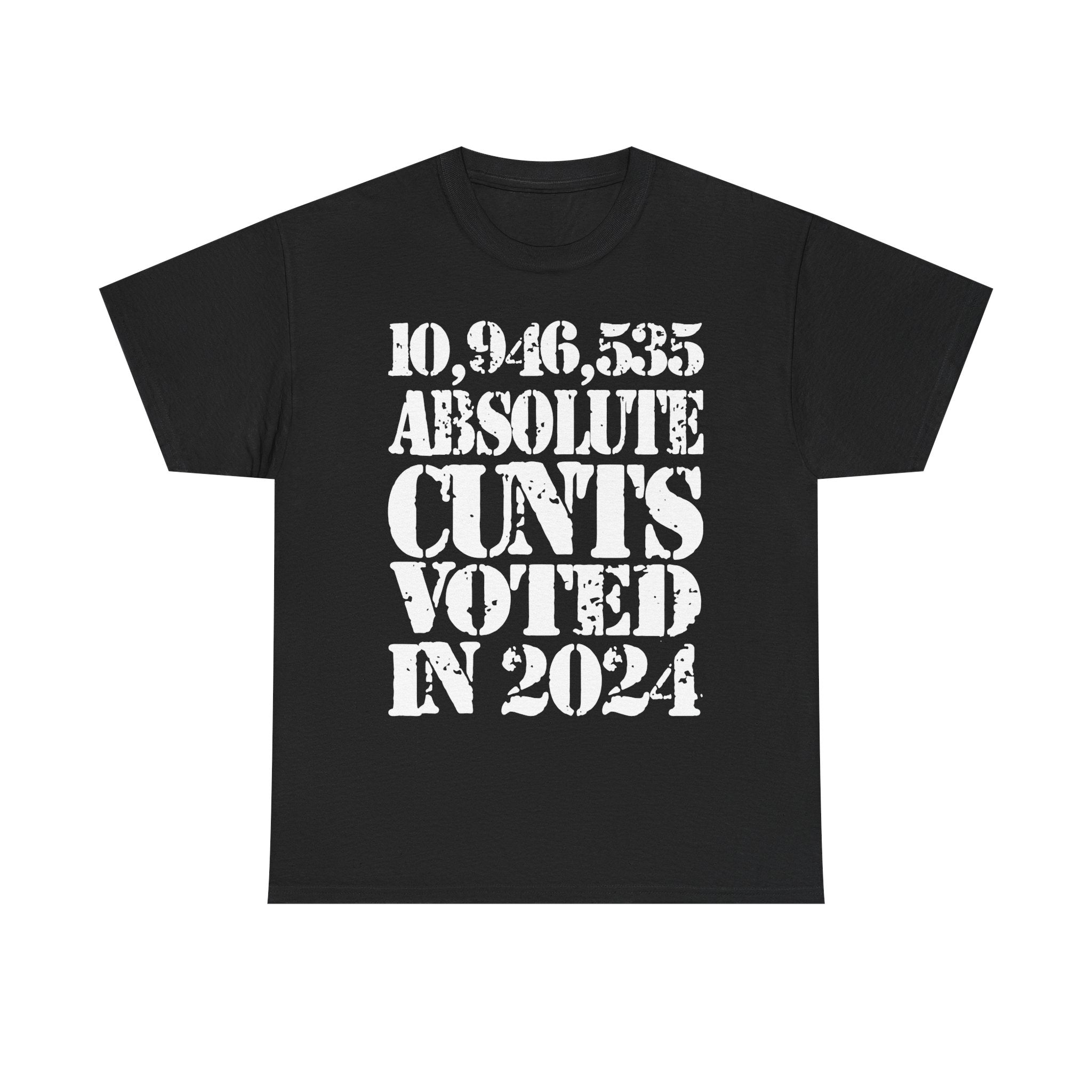 10.9 MILLION ABSOLUTE CUNTS VOTED IN 2024 - Heavy Cotton