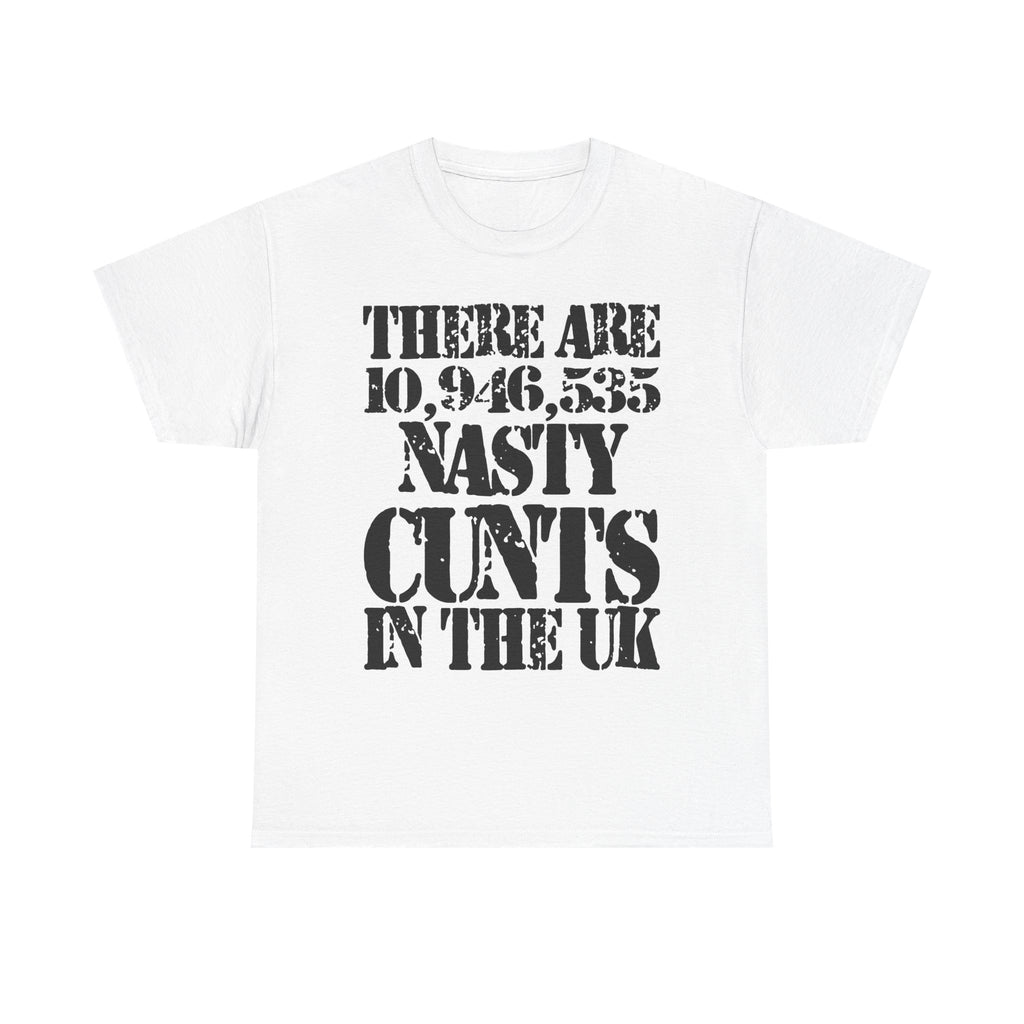 10.9 MILLION NASTY CUNTS IN THE UK - Heavy Cotton