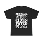 10.9 MILLION STUPID CUNTS VOTED IN 2024 - Heavy Cotton