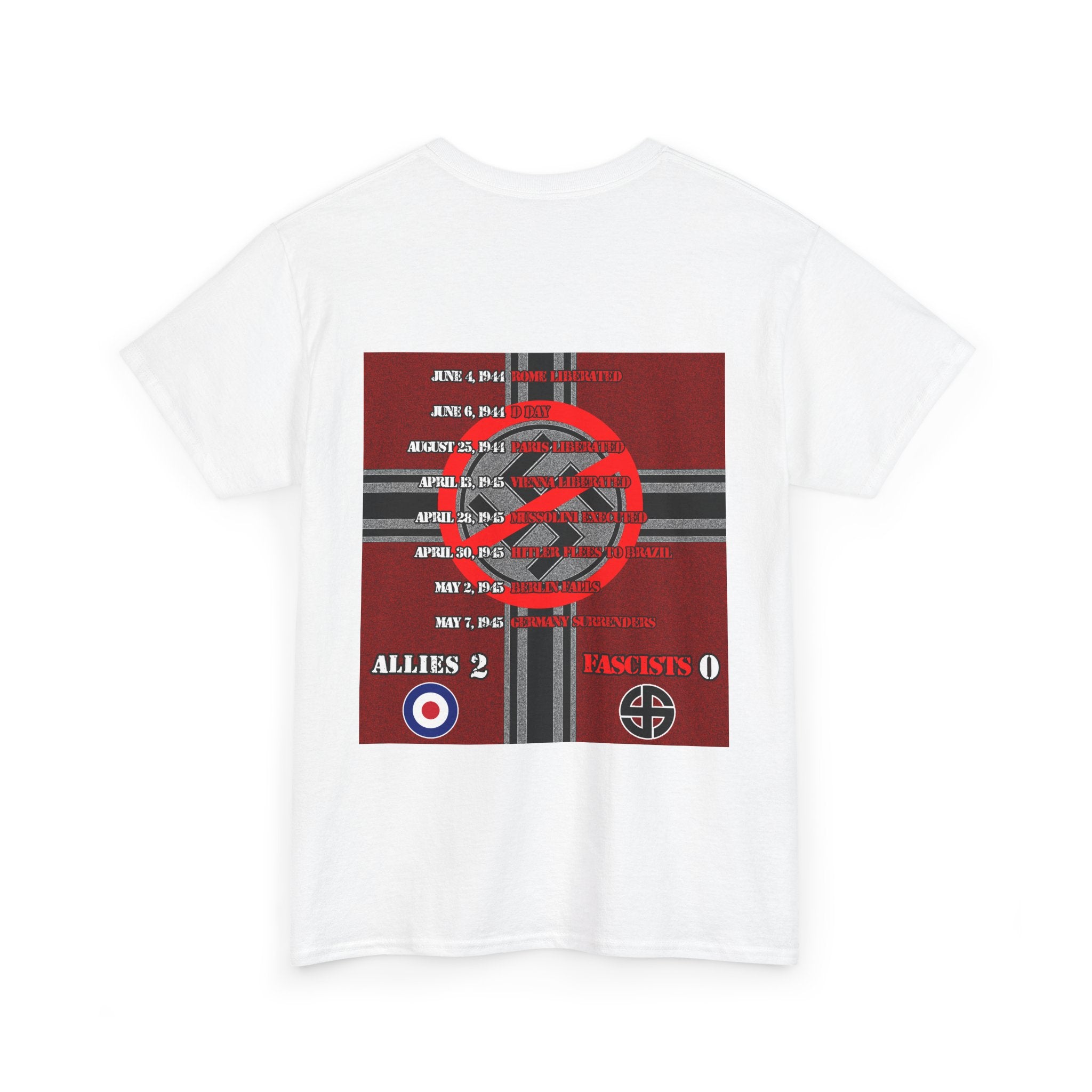 ANTIFA - RED DATES - Heavy Cotton