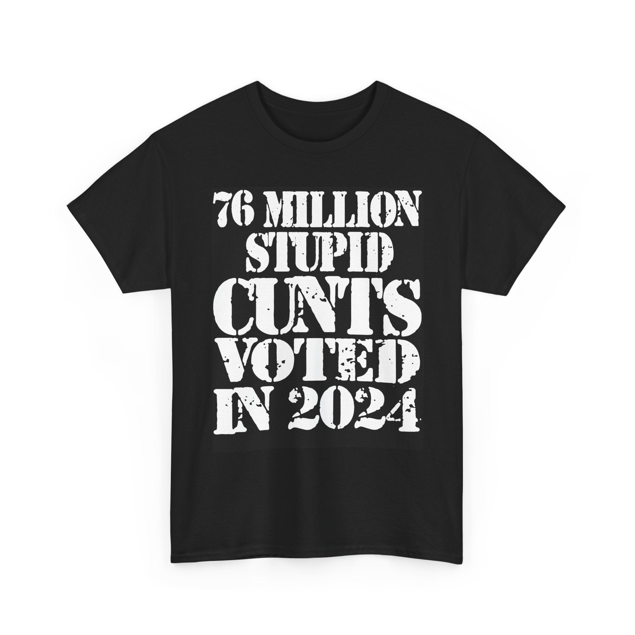 76 MILLION STUPID CUNTS VOTED IN 2024 - Heavy Cotton