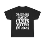 76.1 MILLION FASCIST CUNTS VOTED IN 2024 - Heavy Cotton