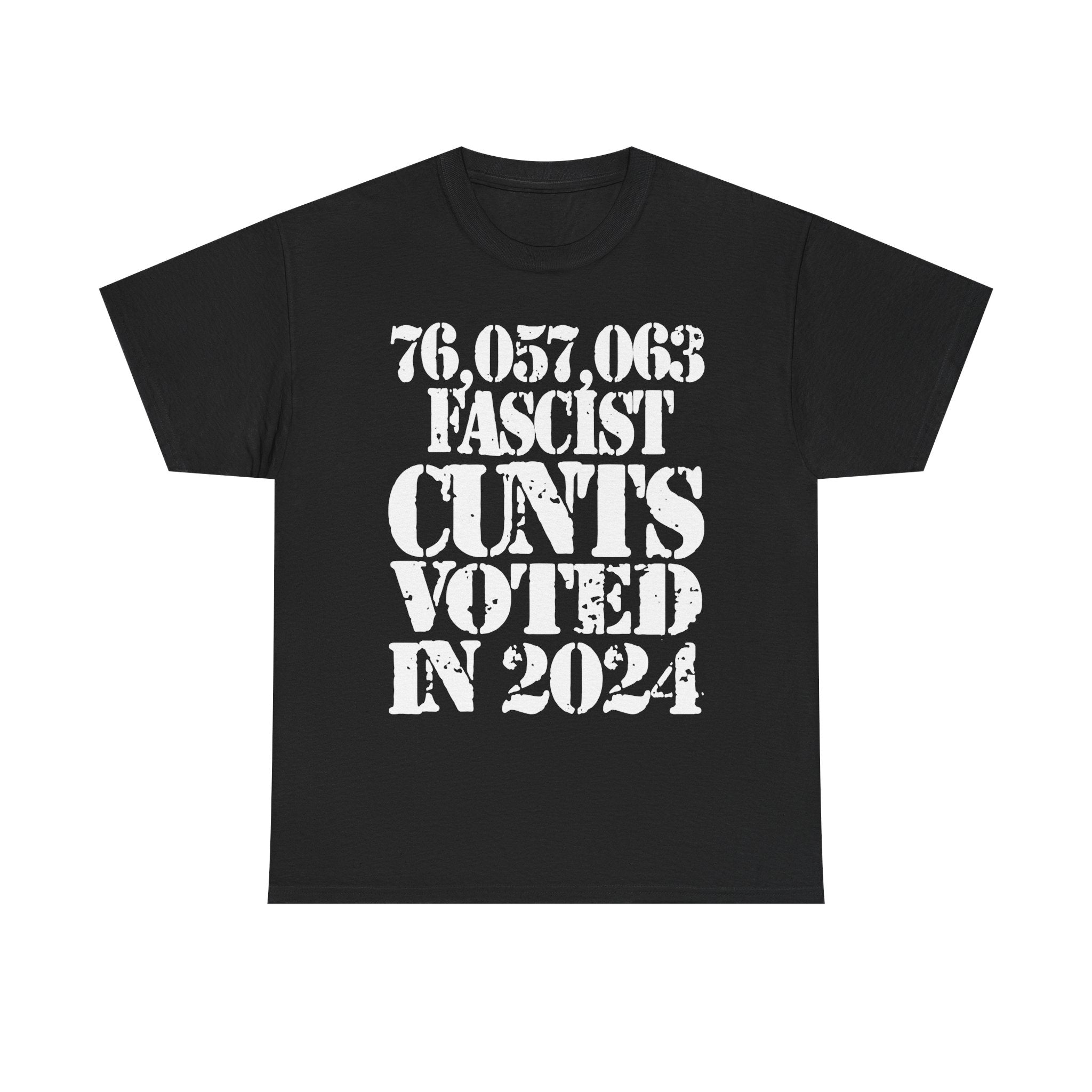 76.1 MILLION FASCIST CUNTS VOTED IN 2024 - Heavy Cotton