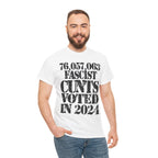 76.1 MILLION FASCIST CUNTS VOTED IN 2024 - Heavy Cotton