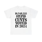 10.9 MILLION STUPID CUNTS VOTED IN 2024 - Heavy Cotton