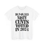 10.9 MILLION NASTY CUNTS VOTED IN 2024 - Heavy Cotton
