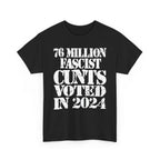76 MILLION FASCIST CUNTS VOTED IN 2024 - Heavy Cotton