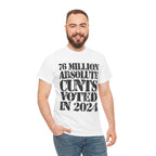 76 MILLION ABSOLUTE CUNTS VOTED IN 2024 - Heavy Cotton