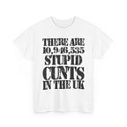 10.9 MILLION STUPID CUNTS IN THE UK - Heavy Cotton