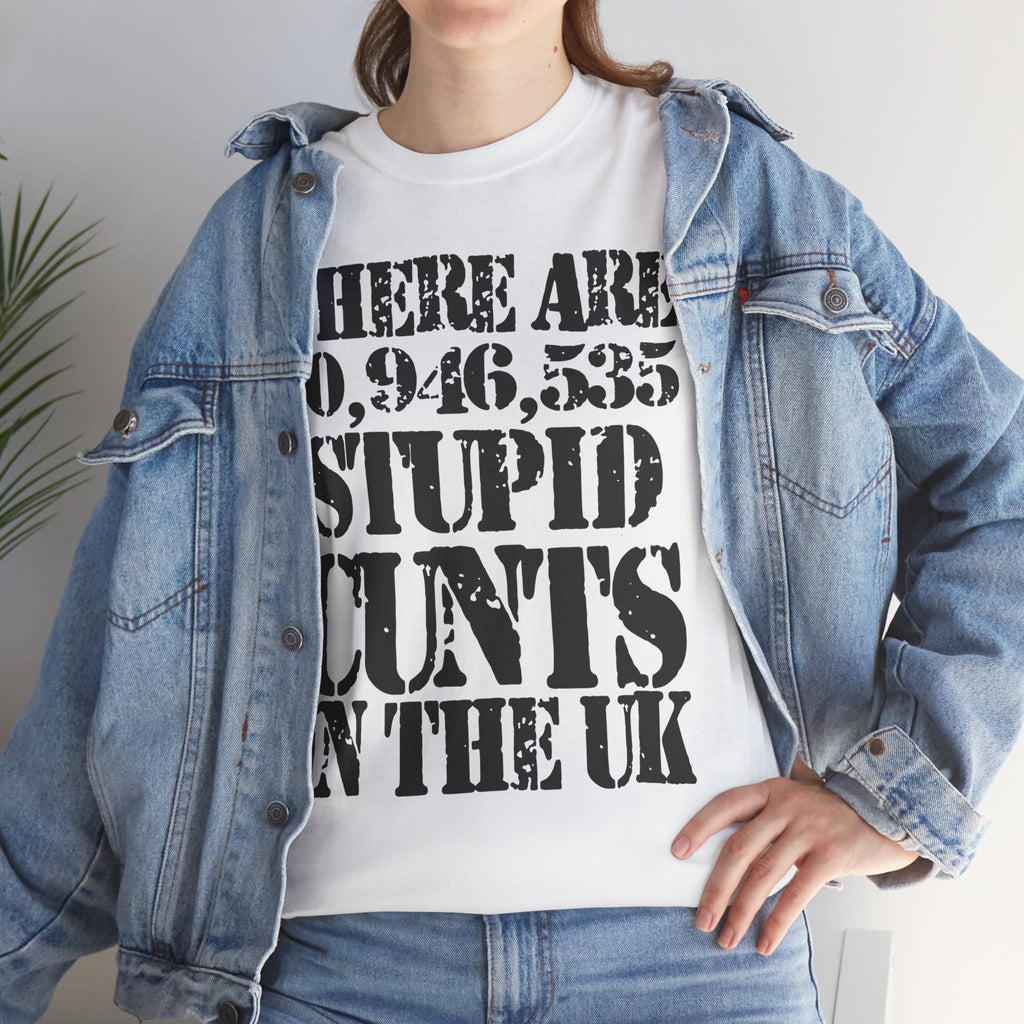 10.9 MILLION STUPID CUNTS IN THE UK - Heavy Cotton
