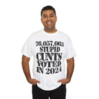 76.1 MILLION STUPID CUNTS VOTED IN 2024 - Heavy Cotton
