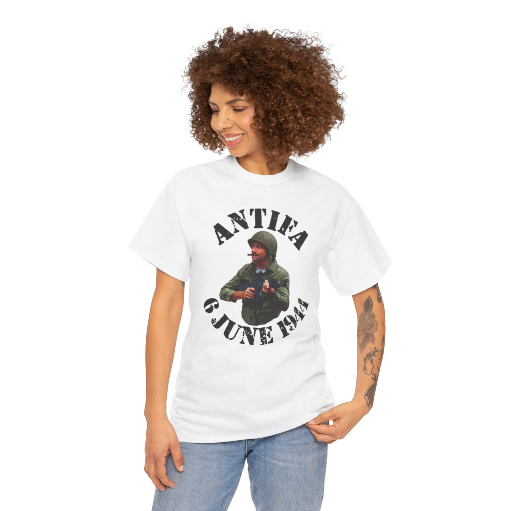 ANTIFA  - Red - No Dates - Heavy Cotton