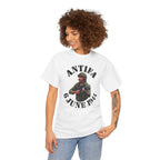 ANTIFA  - Red - No Dates - Heavy Cotton