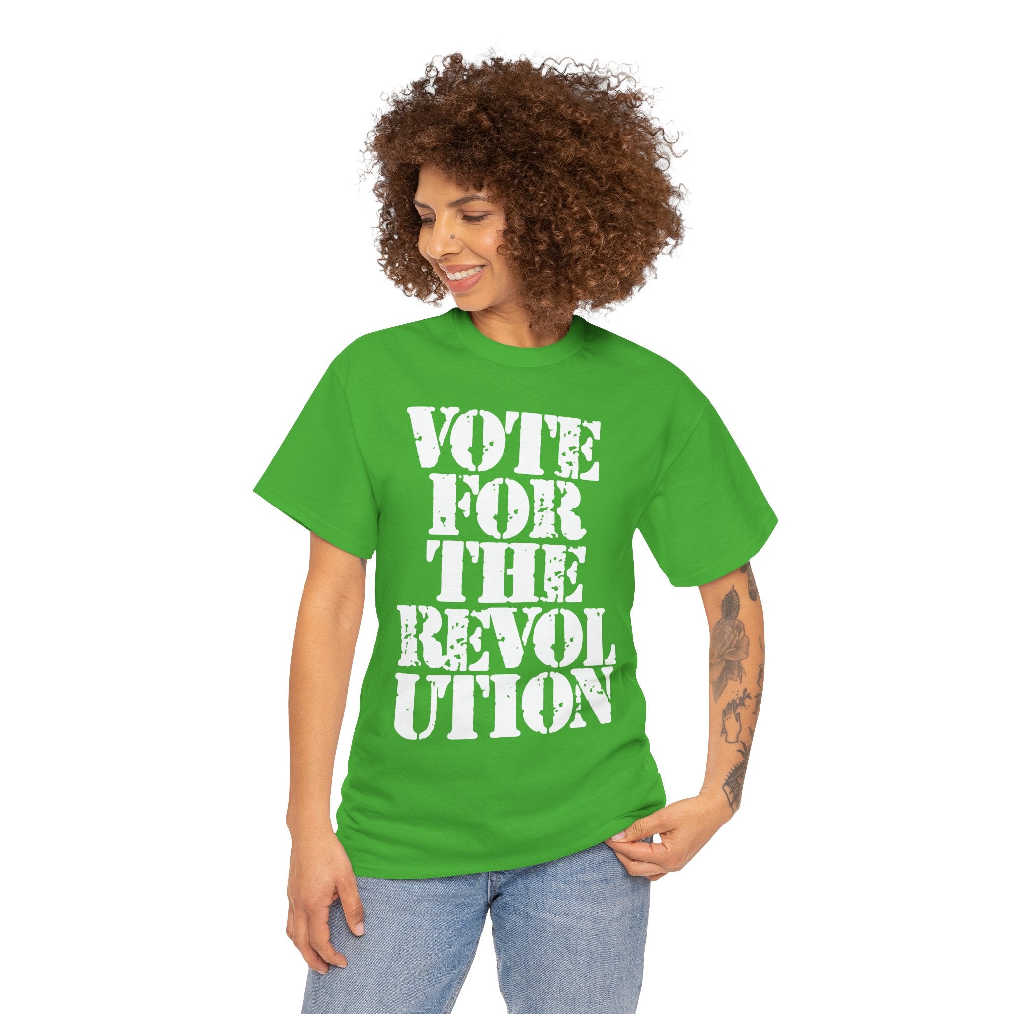 VOTE FOR THE REVOLUTION & ZACK'S GOT YOUR BACK- Heavy Cotton