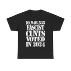 10.9 MILLION FASCIST CUNTS VOTED IN 2024 - Heavy Cotton