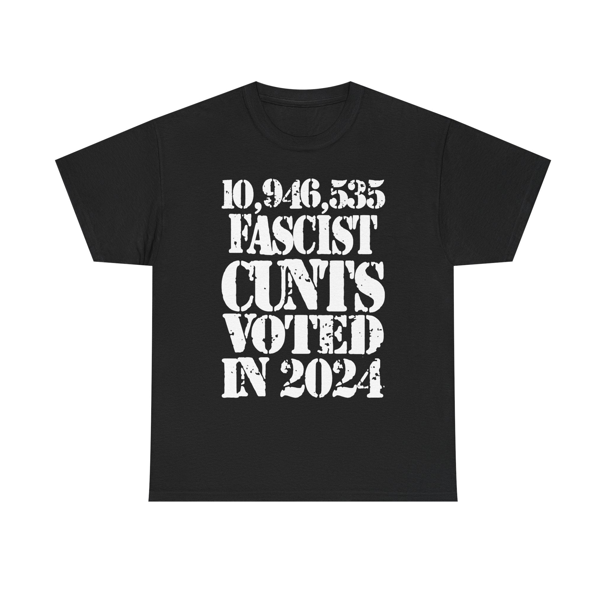 10.9 MILLION FASCIST CUNTS VOTED IN 2024 - Heavy Cotton